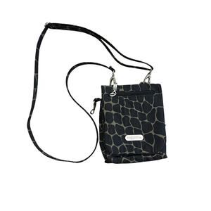 Baggallini Womens CROSSBODY Bag Water Resistant Shoulder PURSE Giraffe EUC